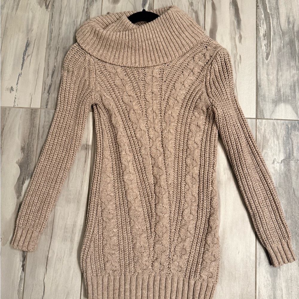 Banana Republic Cowl Neck Sweater - Beige